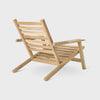 AH603 Outdoor Desk Chair, FSC™-certified teak, untreated, Designed by Alfred Homann for Carl Hansen & Søn