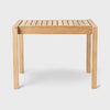 AH911 Side Table/Stool FSC™-certified teak, untreated Designed by Alfred Homann for Carl Hansen & Søn