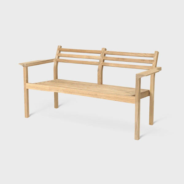 AH701 Outdoor Lounge Sofa, FSC™-certified teak, untreated, Designed by Alfred Homann for Carl Hansen & Søn