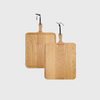 wooden bread board dutch deluxe oak
