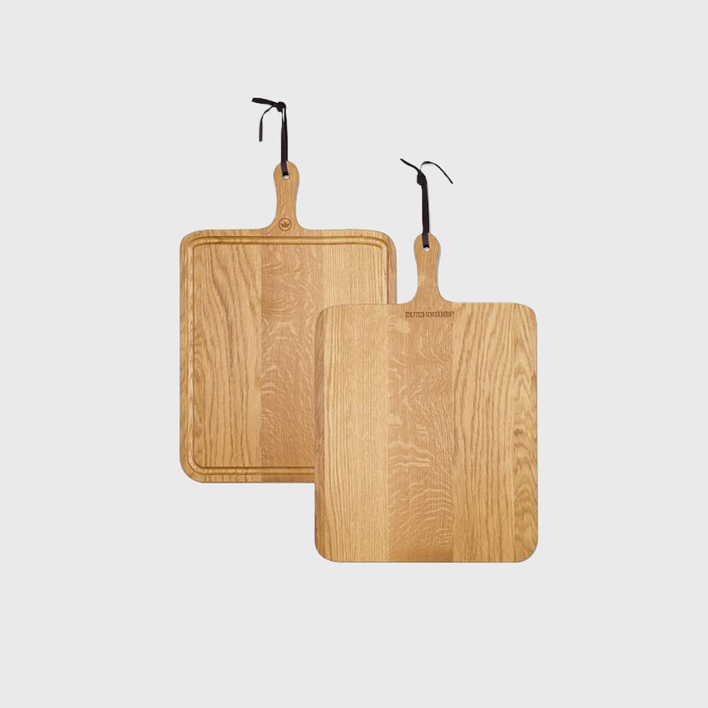 wooden bread board dutch deluxe oak
