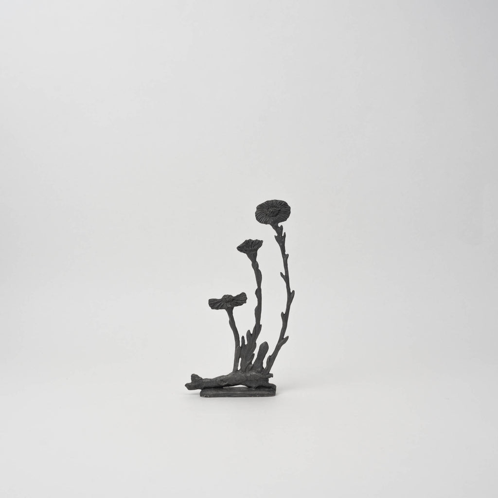 tin foundry De Tingieterij peuter floral sculptures handmade in netherlands