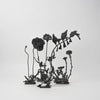 tin foundry De Tingieterij peuter floral sculptures handmade in netherlands