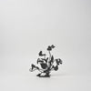 tin foundry De Tingieterij peuter floral sculptures handmade in netherlands