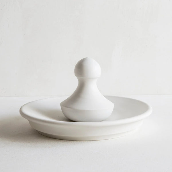 John Julian Porcelain Mortar & Pestle made by hand in Wiltshire England