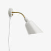 Bellevue wall sconce &Tradition designed by Arne Jacobsen white