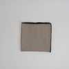 Cultiver cara edged linen table runner natural