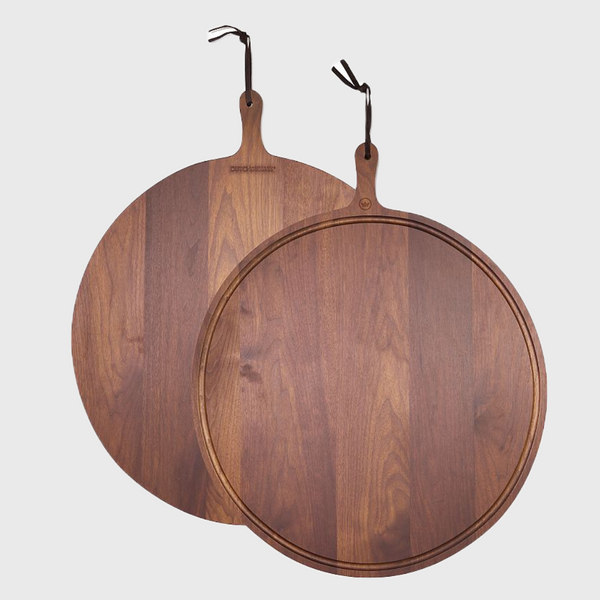 wooden bread board dutch deluxe walnut