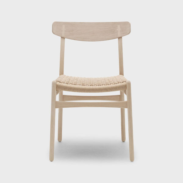 CH23 Oak Soap Natural Paper Cord Chair Carl Hansen & Søn Furniture