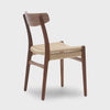 CH23 Walnut Oil Natural Paper Cord Chair Carl Hansen & Søn Furniture 