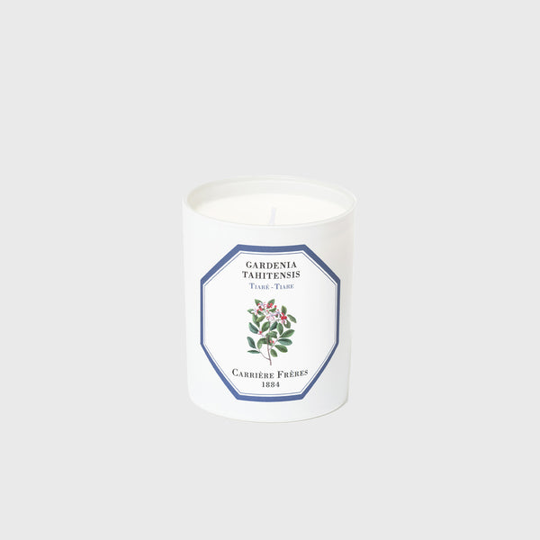carriere freres gardenia scented candle made in france