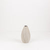 champa porcelain bud vase white made in thailand