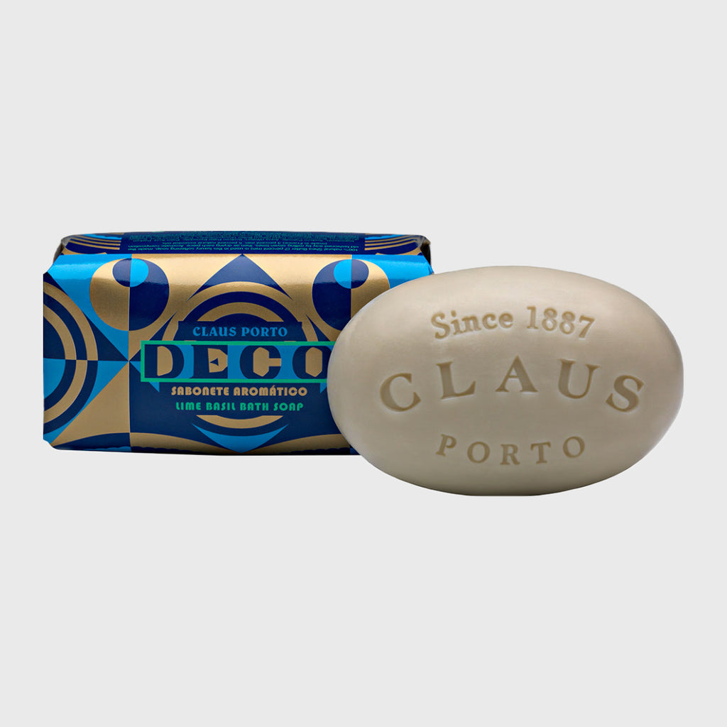 claus porto Galbanum and cypress Elemi, eucalyptus and pine Cedar and juniper amde in portugal soap