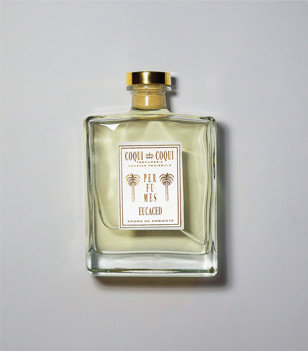 coqui coqui perfumes reed diffuser six reeds lasts 9 months made in mexico eucaced scent