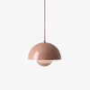 Beige Red &Tradition Flowerpot VP1 9.1" x 6.3" Verner Panton Mid-Century pendant Lighting