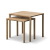 Piloti occasional tables light wood Hugo Passos for Fredericia