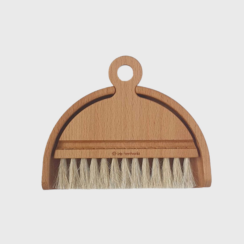 Table brush set Iris hantverk beech and horsehair
