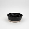 WRF lab CHL minimal nesting bowls handmade in california unique pottery ceramic glaze black