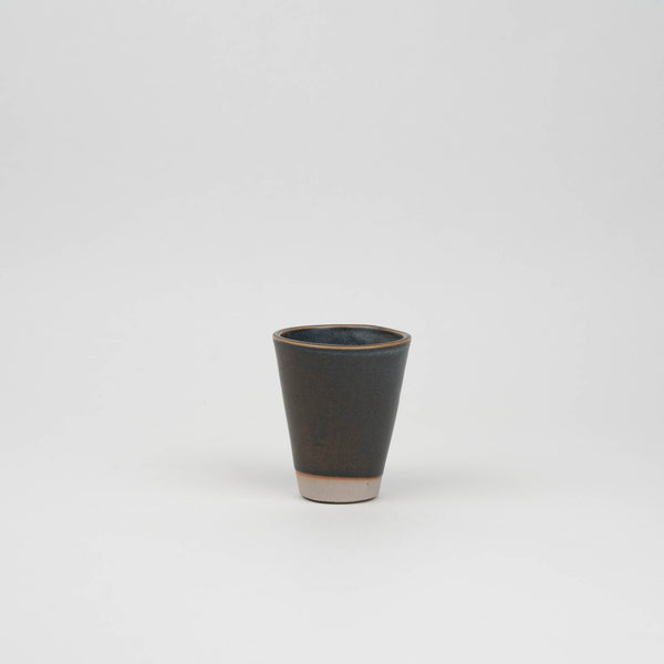 WRF Lab CHL handmade in california unique pottery minimal tumblers ceramics glaze gray