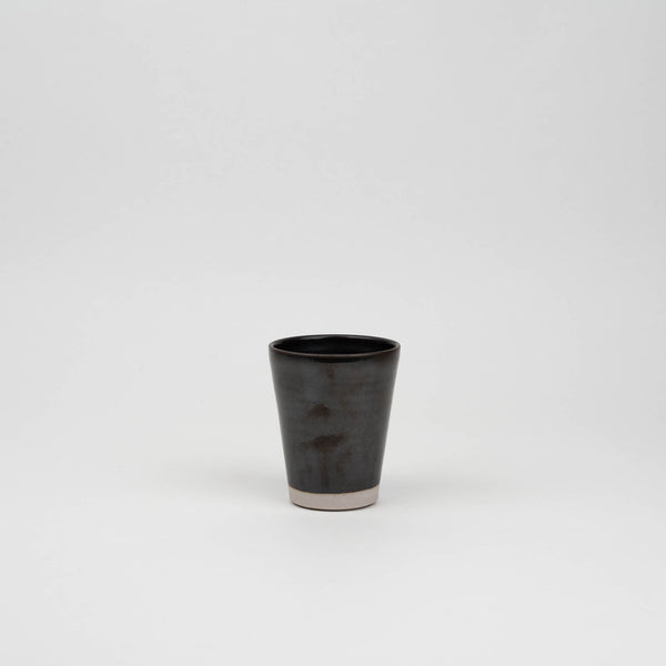 WRF Lab CHL handmade in california unique pottery minimal tumblers ceramics glaze gray