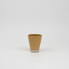WRF Lab CHL handmade in california unique pottery minimal tumblers ceramics glaze yellow