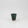 WRF Lab CHL handmade in california unique pottery minimal tumblers ceramics glaze green