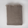 Evangeline mohair throw color ash
