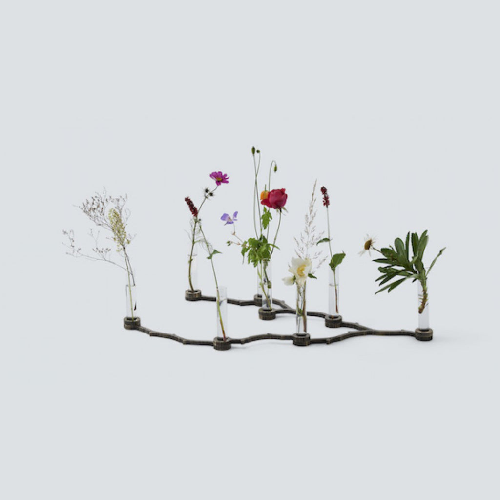 Atelier Rene Knip candle vase designed in netherlands bronze