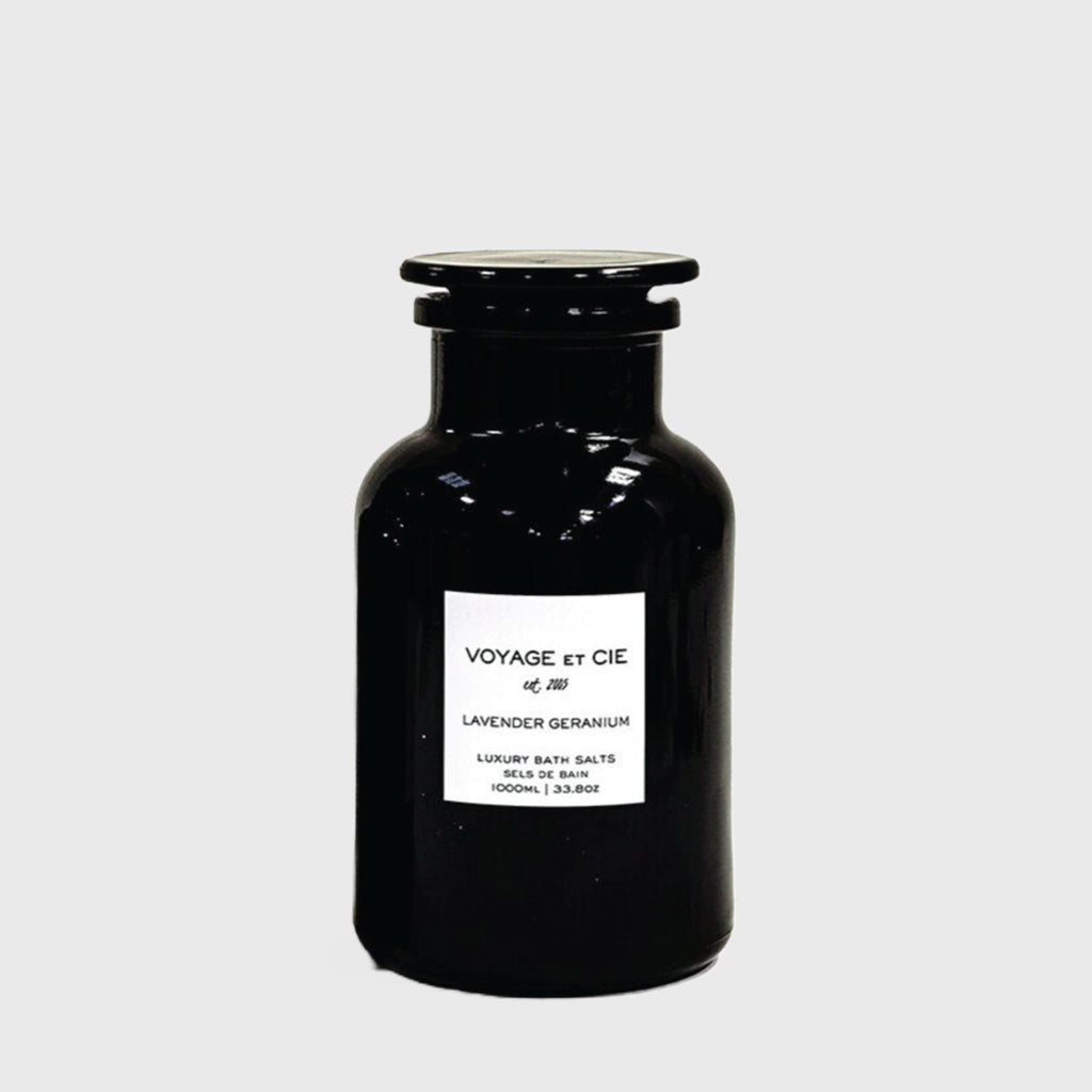 Lavender geranium mineral bath salts voyage et cie