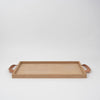 Norr tray oak skagerak leather handle