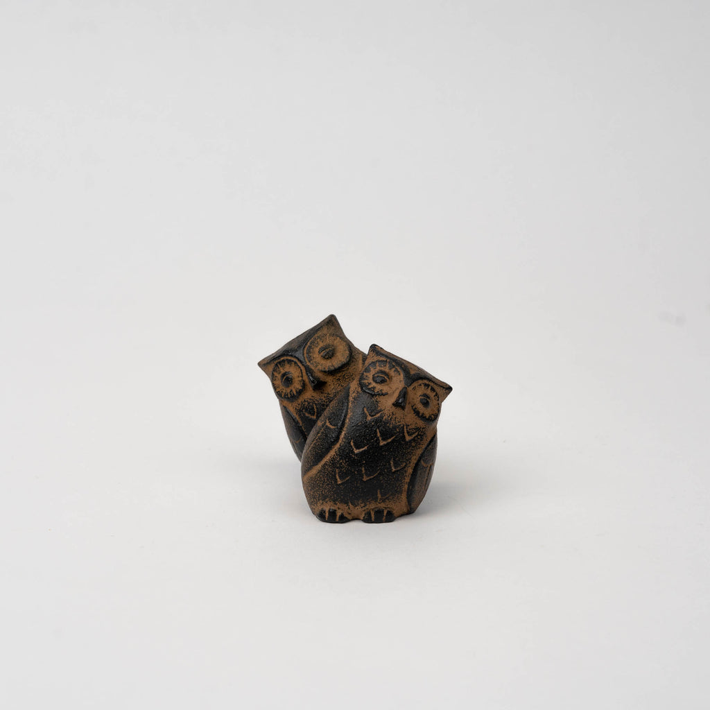 owl paperweight memo holder saikai