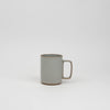 porcelain mug gloss gray hasami