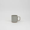 porcelain mug gloss gray hasami