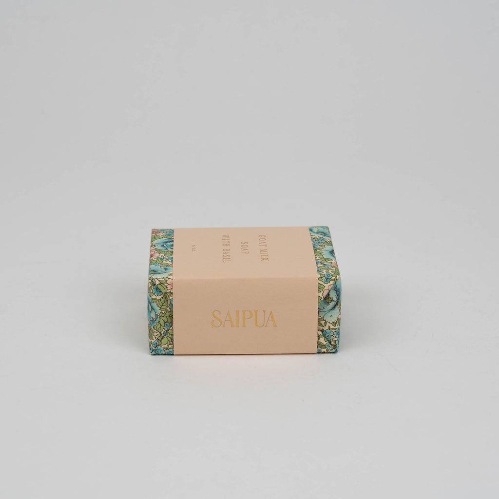 Saipua Soap - Goat Milk with Basil