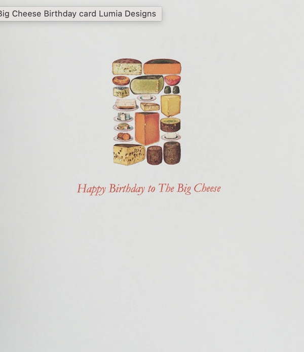 Happy Birthday to The Big Cheese