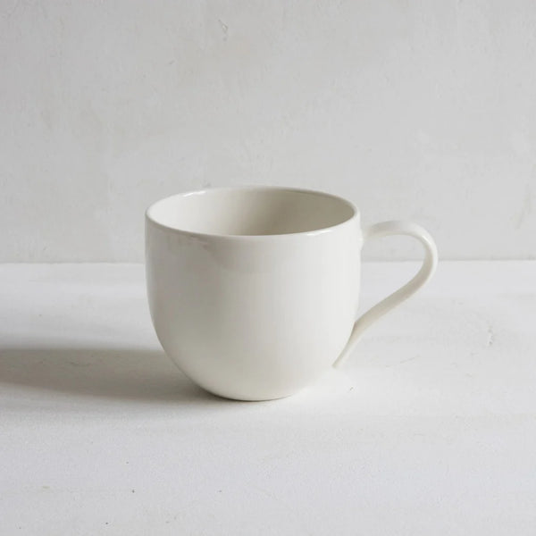 John Julian simple porcelain mug plain