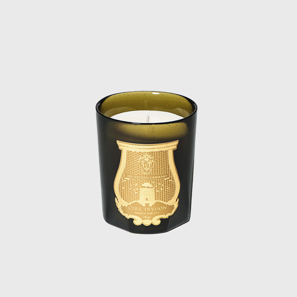 trudon ernesto classic candle tobacco leather classic candle box beeswax