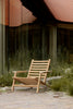 AH603 Outdoor Desk Chair, FSC™-certified teak, untreated, Designed by Alfred Homann for Carl Hansen & Søn