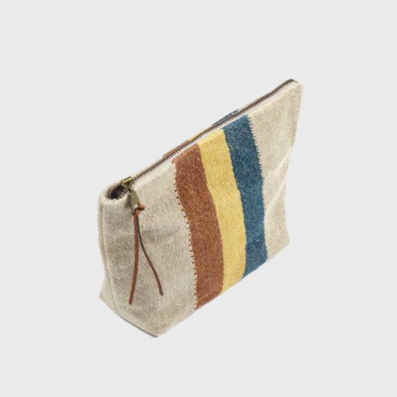 belgian linen pouch libeco
