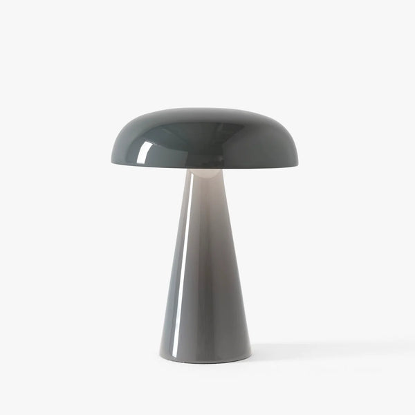 como portable table lamp stone grey