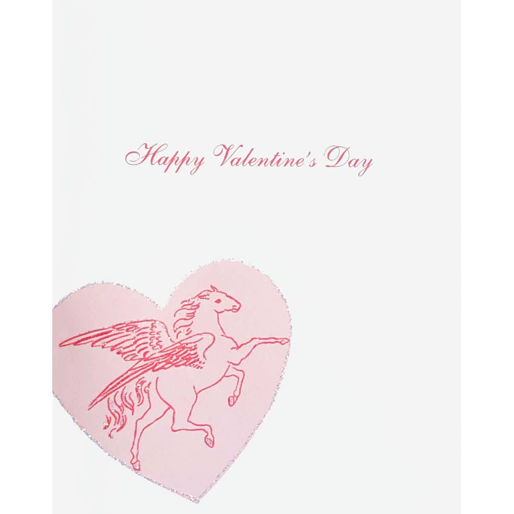Pegasus Valentine's Card