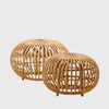 franco albini sika ottomans small and medium