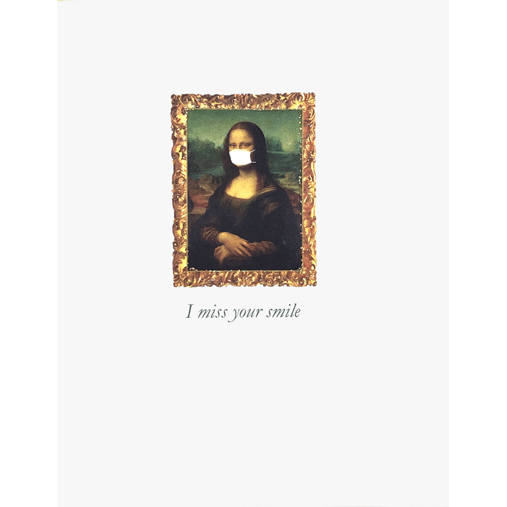 Mona Lisa Greeting Card