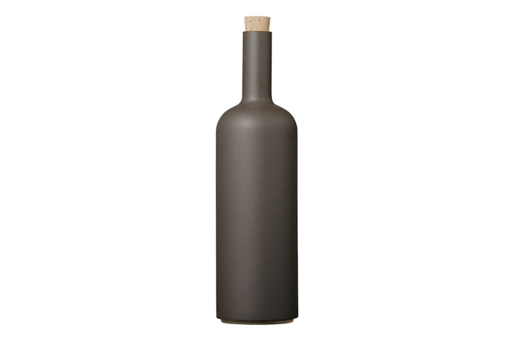 hasami porcelain bottle black