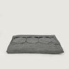 paya meditation shawl by sefte silver grey hand woven