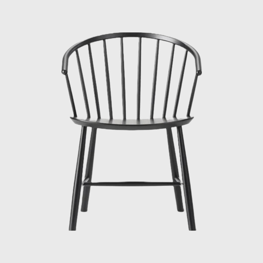 j64 chair Ejvind A Johansson’s chair for Fredericia J64 black wooden chair