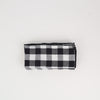 maison de vacances napkin bourdon vichy made in france noir