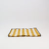 maison de vacances vintage placemat bourdon vichy ochre
