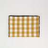 maison de vacances vintage placemat bourdon vichy ochre
