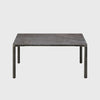 Piloti stone coffee tables Grey Kendzo marble and wood